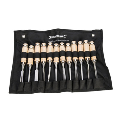 Silverline Wood Carving Set 12Pce - 3