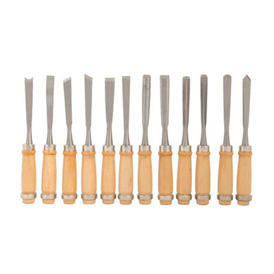 Silverline Wood Carving Set 12Pce - 5