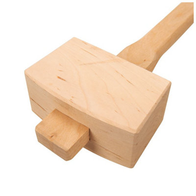 Silverline Wooden Mallet - 115mm Face - 3