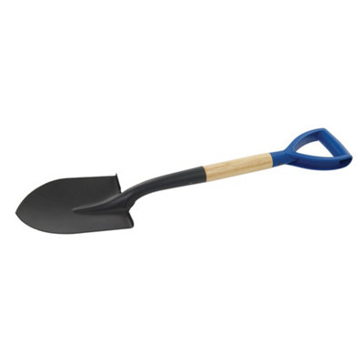 Silverline Wooden Round Head Micro Shovel - 700mm