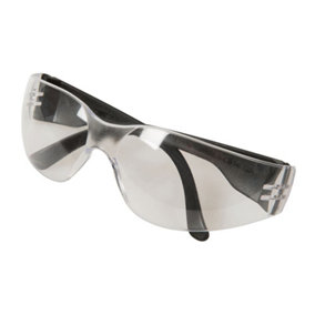 Silverline - Wraparound Safety Glasses - Clear