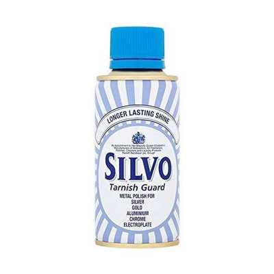 Silvo Tarnish Guard Liquid, Metal Polish, 175 ml (Pack of 12)