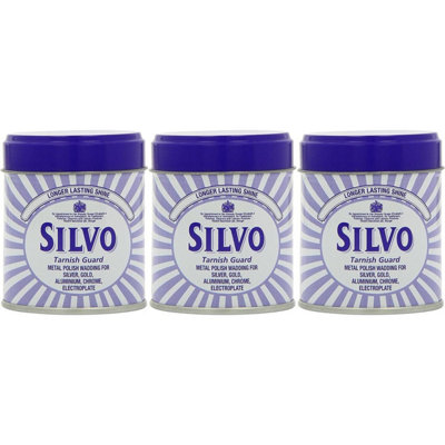 Silvo Tarnish Guard Wadding 75ml (Pack of 3)