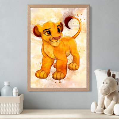 simba-cub-watercolour-lion-