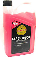 Simoniz Car Shampoo with Carnbuba Wax - 5 Litre - Over 300 Washes