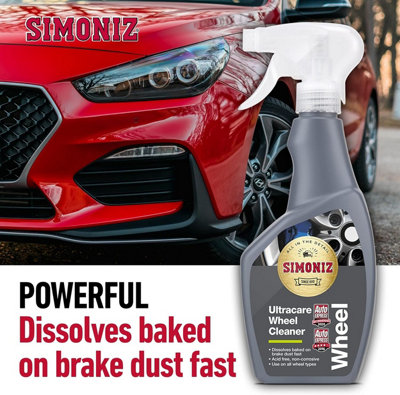 Simoniz Ultracare Wheel Cleaner Powerful Acid Free Non-Corrosive Spray ...