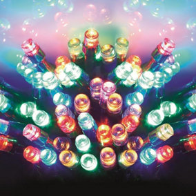simpa 100 LED Multicolour B/O Multifunctional Timer String Lights