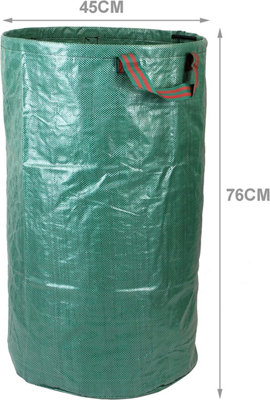 simpa 120L Heavy Duty Double Stitched Garden Bags 76cm x 45cm - Pack of 3 - 3