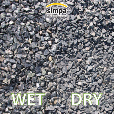 simpa 14mm Charcoal Chippings Bag 20kg