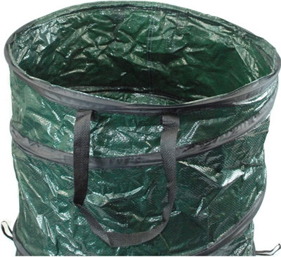 simpa 170L XL Heavy Duty Pop Up Garden Waste Bag - 56cm x 69cm - 4