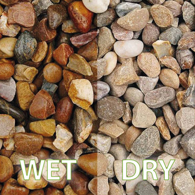 Verve Dark brown Large Bark chippings 100L Bag