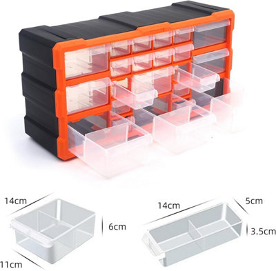 simpa 22 Multi Drawers Tool Bit Storage Organiser.