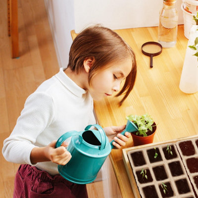 simpa 24Pcs Biodegradable Fibre Seedling Pots. 12 Grids 45mm Square ...