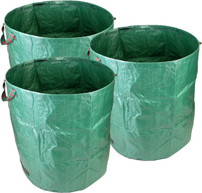 simpa 272L Heavy Duty Double Stitched Garden Bags 76cm x 67cm - Pack of ...