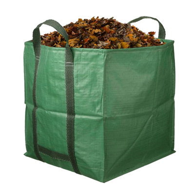 2 X 150L Garden Waste Bags - Heavy Duty Large Refuse Storage Sacks with  Handles