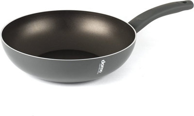 simpa 28cm Domo Cucina Italiana Non-Stick Deep Stirfry Pan