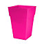 simpa 2PC Moda Milano 28L Pink Plastic Planters.