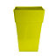 simpa 2PC Moda Milano 28L Yellow Plastic Planters.