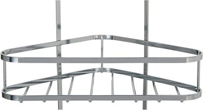 simpa 3 Tier Chrome Plated Shower Storage Organiser Caddy Tidy