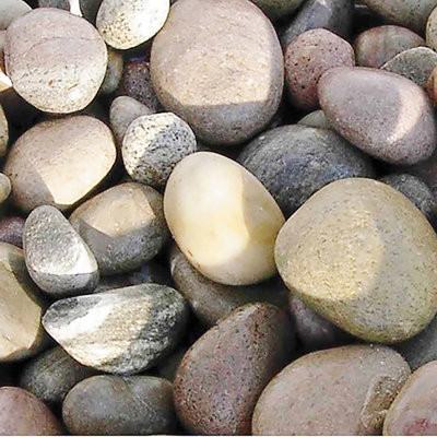 Bags of store pebbles b&q