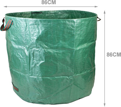 simpa 500L Heavy Duty Double Stitched Garden Bags 86cm x 86cm - Pack of 2 - 3