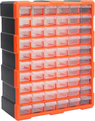 simpa 60 Multi Drawers Tool Bit Storage Organiser.