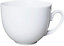 simpa 6PC Classic White Ceramic Cup 200ml & Saucer Set