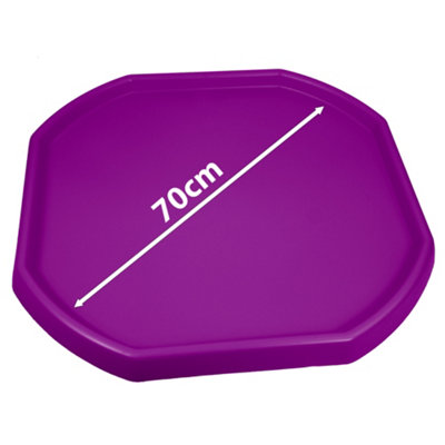 simpa 70cm Purple Sand & Water Mixing Play Tray.