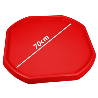 simpa 70cm Red Sand & Water Mixing Play Tray.