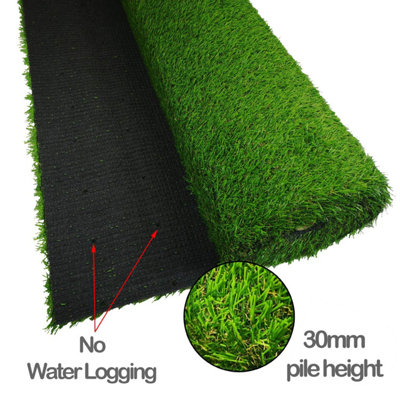 simpa Artificial Grass Roll - 2m x 1m / 6.6ft x 3.3ft