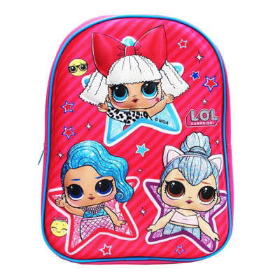 simpa L.O.L Surprise 7PC Back to School Bundle with 3D Insulated Lunch Bag.