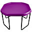 simpa Large 100cm Purple Mixing Play Tray Sand Pit Toys with 3 Tier Height Adjustable Stand