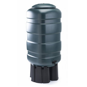 simpa Large Capacity 250L Water Butt & Stand
