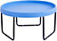 simpa Large ROUND 100cm Mixing Play Tray - SKY BLUE with 3 Tier Height Adjustable Stand.