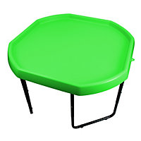 simpa Medium 70cm Lime Green Mixing Play Tray Sand Pit Toys with 3 Tier Height Adjustable Stand