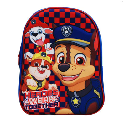 simpa Paw Patrol 7PC Back to School Bundle with 3D Insulated Lunch Bag.