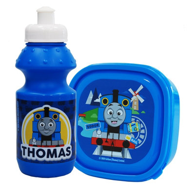 simpa Thomas & Friends 8PC Back to School Bundle with Insulated Lunch Bag.
