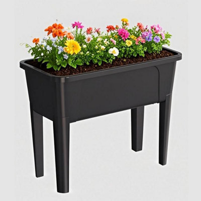geometric plant pots Modern Geometric Planter Small  Bright Painted Accent, Waterproof, Ha   Wood Chip Decor