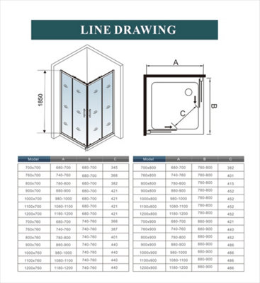Simple Bathroom 760x760mm Corner Entry Shower Enclosure Walk in Cubicle ...