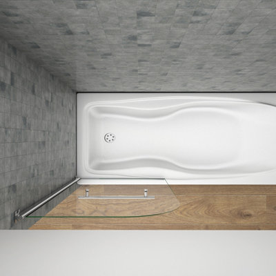 Shower screen with towel rail b&q hotsell