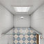 Simple Bathroom 800x1850mm Pivot Shower Enclosure Door Walk In Glass Screen