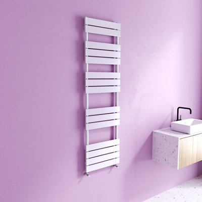 SIMPLE Bathroom High Heat Output White 1600x450mm Towel Rail Radiator