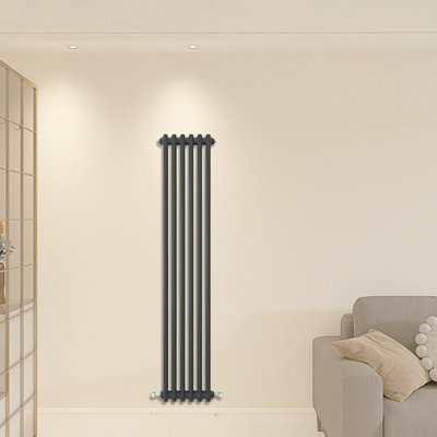 SIMPLE BATHROOMS Cast Iron 1500x290mm 3 Radiator Designer Central ...