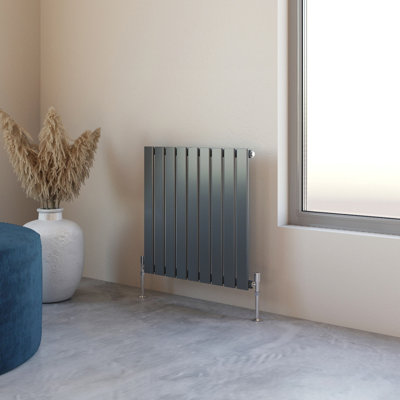 SIMPLE BATHROOMS Flat Panel 600x612mm Radiator Designer Central Heater ...