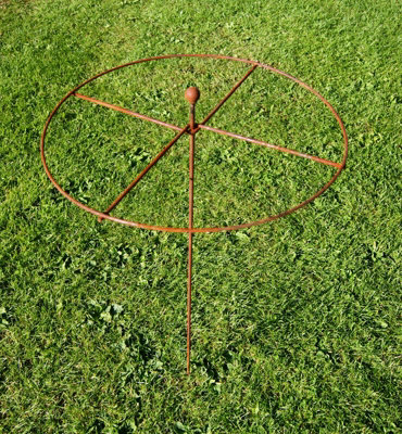 Simple Circle Support (Pack of 5) - Steel - L40.6 x W40.6 x H81.3 cm ...