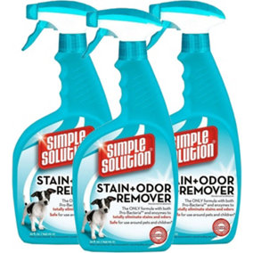 Simple Solution 3PC Stain & Odour Remover Sprays 945ml