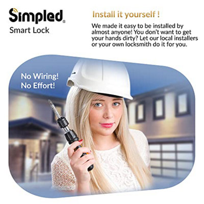 Simpled LF Leverline Smart Lock
