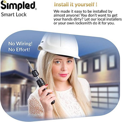 Simpled SF Slim Series Smart Lock