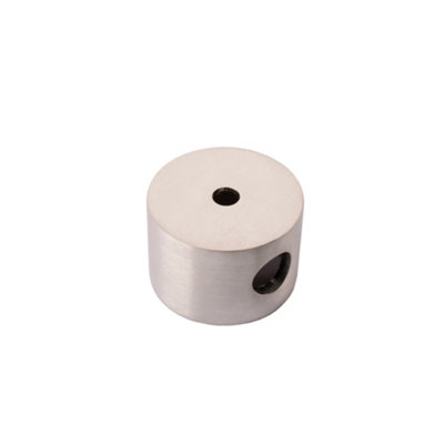 Simplex Brass Cord Plug - Satin Chrome