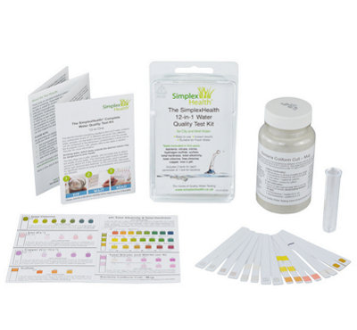 SimplexHealth Complete Water Quality Test Kit 12-in-One